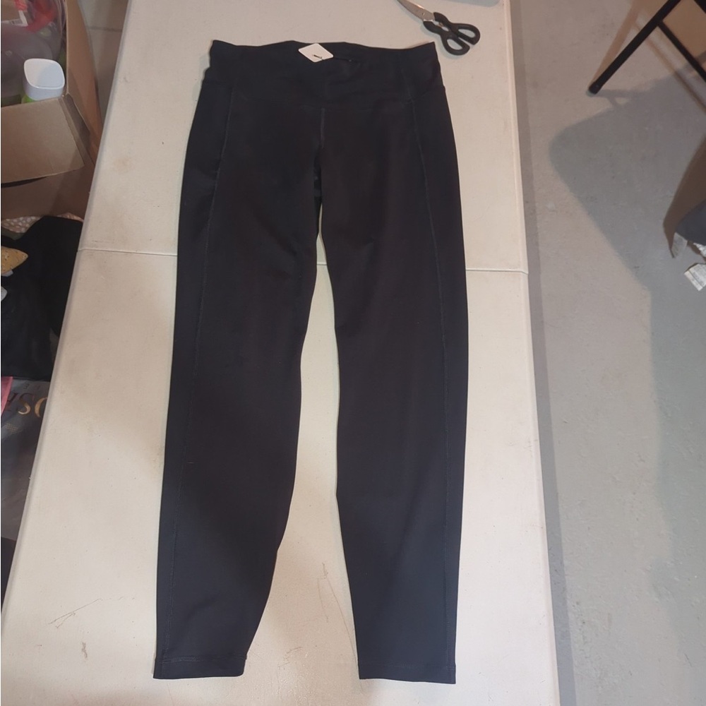 Black High-Waisted Leggings